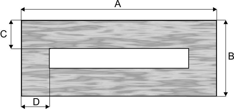 6. Wymiary i parametry techniczne Łazienkowy wpust liniowy Aqua Ambient Kołnierz hydroizolacyjny Długość wpustu A