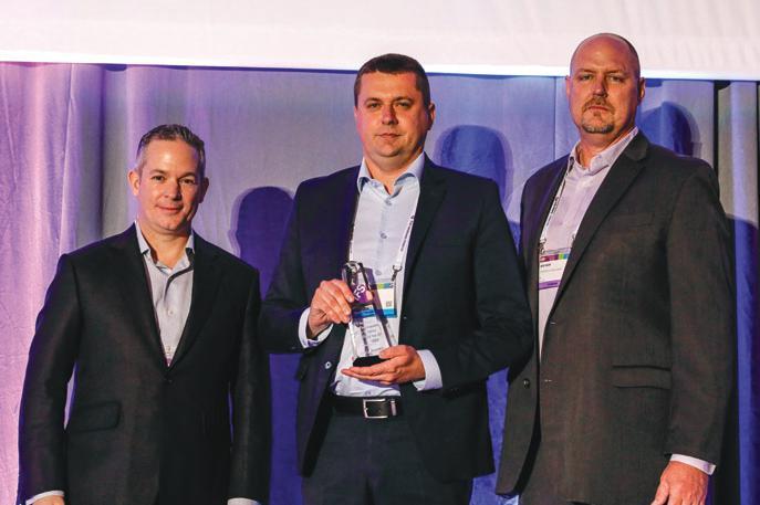 globalnego partnerstwa, na spotkaniu IFS Partner Network Summit, które odbyło się 30 kwietnia 2018 roku w ramach konferencji IFS World Conference 2018 w Atlancie (USA).