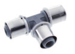 Mosiężna złączka zaprasowywana 16-32 mm Tworzywowa złączka zaprasowywana 16-32 mm Pierwsza generacja kształtek z kolo rowym
