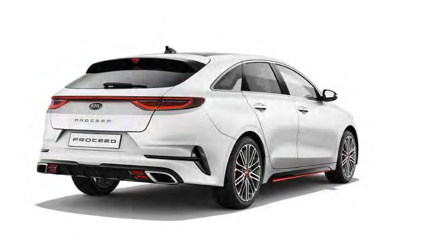WERSJE POJAZDU ODKRYJ MOC WYBORU KIA PROCEED GT LINE KIA PROCEED GT Szukasz samochodu przepełnionego sportowym