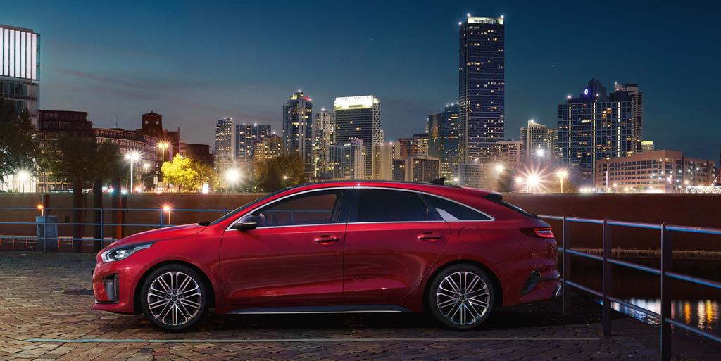 Innowacyjne nadwozie nowej Kia ProCeed to efekt połączenia eleganckiej linii coupé z praktycznością kombi.