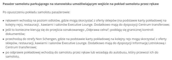 pasażerami rozpoczynającymi podróż, - wejście na pokład.