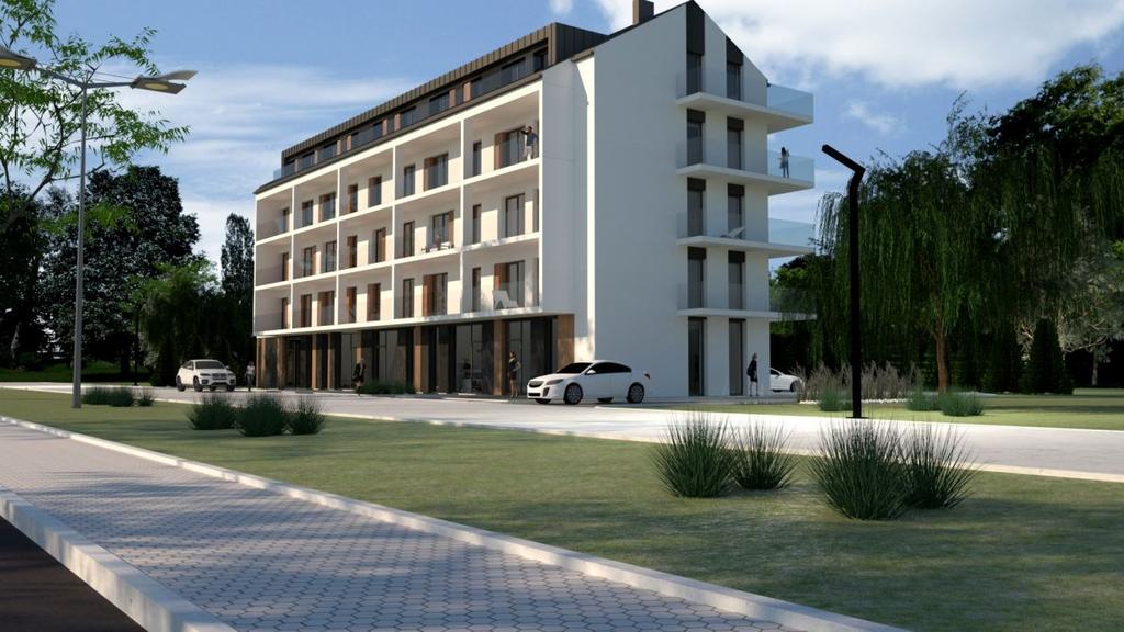 Budynek o nowoczesnej architekturze i wysokim standardzie wykończeń z wykorzystaniem nowoczesnych rozwiązań. Części wspólne budynku wykończone z precyzją, dokładnością i dbałością o każdy element.