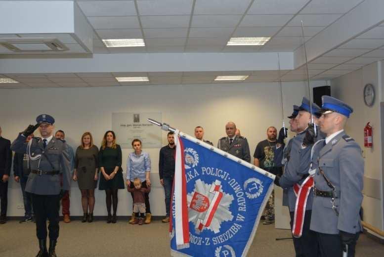 STRONA 5 Uroczyste pożegnanie z mundurem Dowódca Samodzielnego Pododdziału Prewencji Policji - mł. insp.