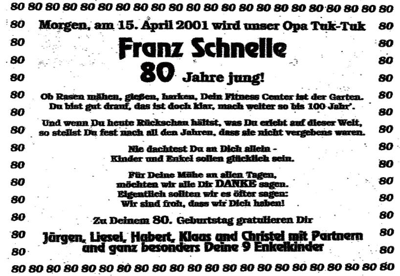 194 BERND SPILLNER Ein solches Foto ist ein Sonderfall der allgemeinen Tendenz, in den Text dieser Textsorte non-verbale