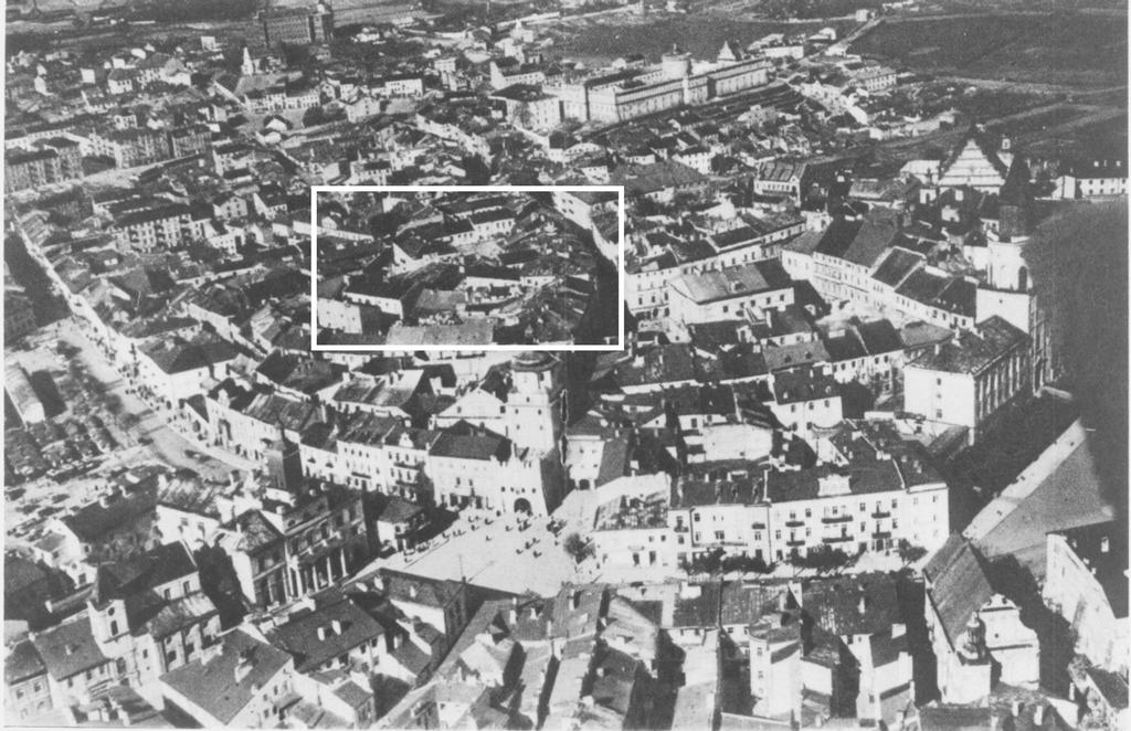 Rybna 4 Panorama Lublina, lata 30.