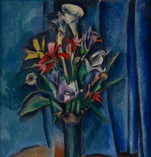 Henryk Hayden, Bukiet kwiatów w wazonie, 1914 r. ÉCOLE DE PARIS Aukcja 9 maja 2019, godz.