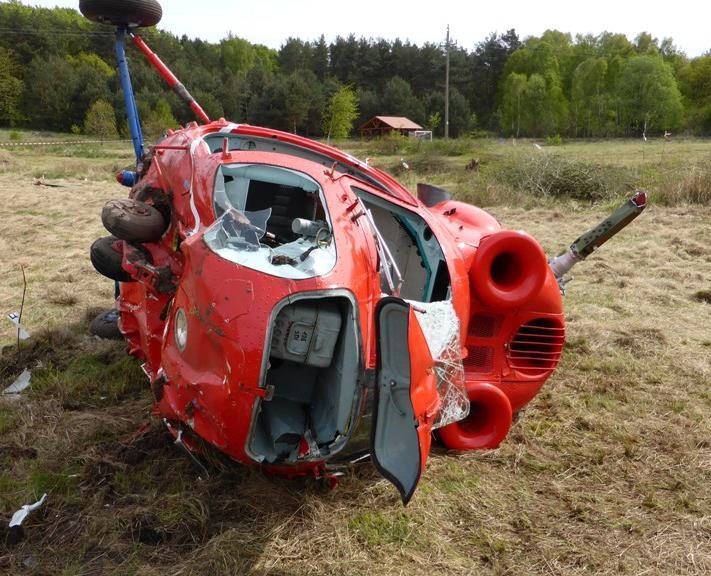 zabudowań był całkiem przypadkowy i mógł wynikać z deficytu czasu w jakim działał pilot po wyłączeniu się silników w powietrzu, ze względu na