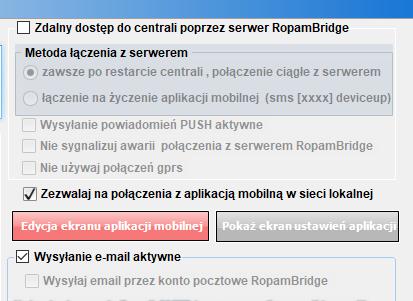 Dostęp aplikacją RopamNeo z internetu. Na obiekcie jest internet z dynamicznym adresem IP np. router LTE, internet kablowy lub centrala wykorzystuje GPRS.