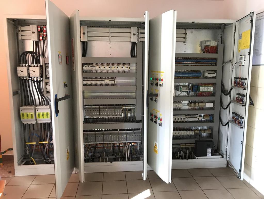 Fot. 35 Szafy sterownicze w budynku