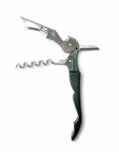 17.8cm 19,40zł TRYBUSZON CZARNY UCHWYT/ CORKSCREW BLACK PLASTIC HANDLE