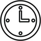 LCD będzie pokazywał od 05:00; 04:59 do 00:01 00:00.