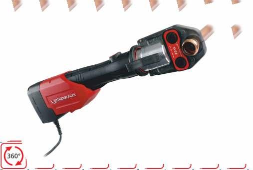 Łączenie Technika zaciskowa Zaciskarka elektrohydrauliczna ROMAX 4000 Zaciskarka z zasilaniem akumulatorowym Li-lon 18 V do zaciskania złączek o maksymalnej średnicy Ø 110 mm (w zależności od