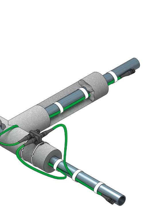 modułowy system ochrony rur przed zamarzaniem