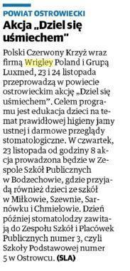 Medium: Prasa Tytuł: Echo Dnia - Świętokrzyskie Data: 21