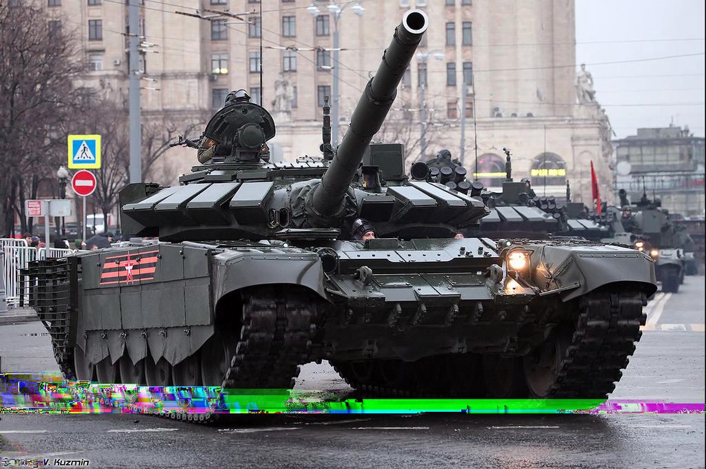 Czołgi T-72B3 w najnowszym wariancie T-72B3M (Modernizowany) będą jeszcze długo stanowić podstawowe uzbrojenie rosyjskich wojsk pancernych. Fot. Vitaly V. Kuzmin/Wikimedia Commons/ CC BY SA 4.0.