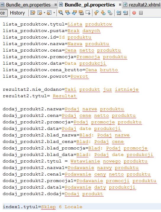 1.3. Zawartość pliku typu properties z