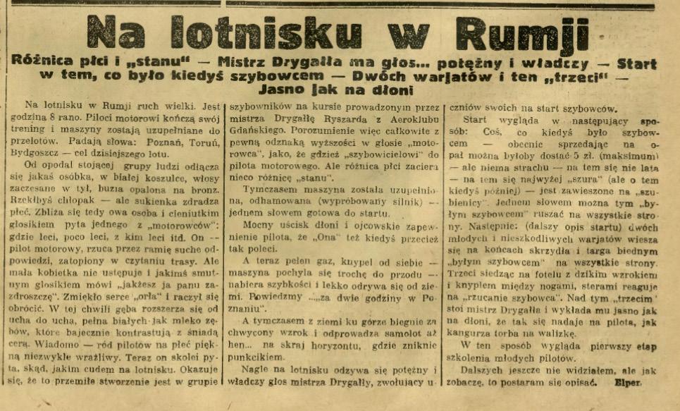 Był wybitnym pilotem zdobył kilka europejskich rekordów w wysokości i odległości lotu szybowcem.