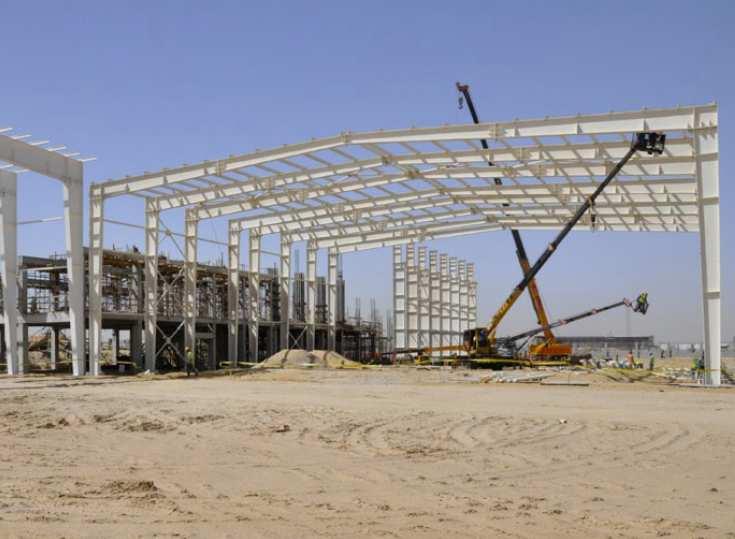 Najnowszą, szóstą linię produkcyjną w tym zakładzie oddano do użytku w 2011 r. 2012 Budowa zakładu adu w Egipcie W 2011 r.
