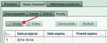 10. Usunięcie pacjenta z kolejki oczekujących. Pacjent zostanie automatycznie skreślony z kolejki po przyjęciu go na oddział lub poradnię, do której oczekuje, tzn.