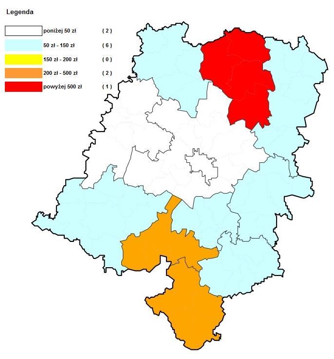 Zobowiązania gmin, miasta na prawach powiatu i
