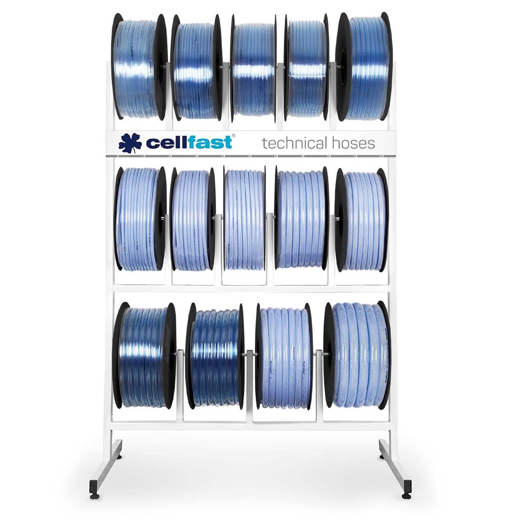 Ständer für technische Schläuche S14 Technical hoses stand S14