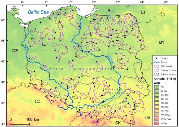 (zbiór B) artykuły dotyczące zasobów wodnych w okresie historycznym, pomarańczowym (zbiór C) artykuły o zasobach wodnych w warunkach zmian klimatu w ujęciu