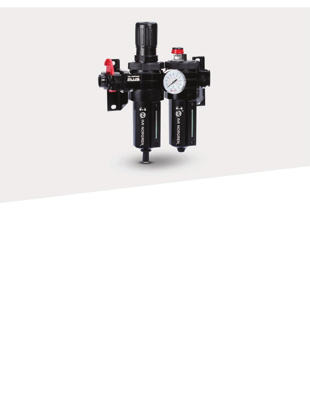 Zestawy gotowe do użycia Przygotowanie powietrza Gotowe zestawy Koncepcja gotowych zestawów oferowanych przez firmę IMI Precision Engineering eliminuje ryzyko nieprawidłowego doboru elementów, dzięki
