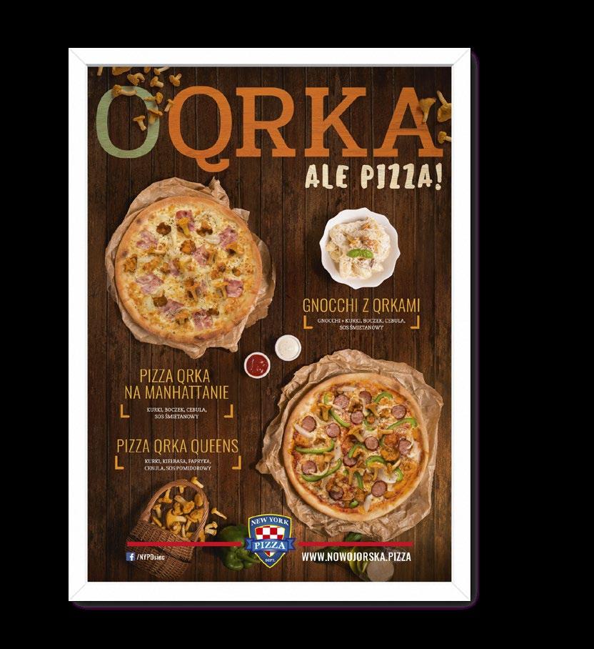O QRKA ALE PIZZA! Mimo że NYPD jest pizzerią w prawdziwie amerykańskim stylu, to docenia polskie produkty sezonowe.