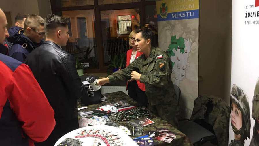Oficer prasowy Wojewódzkiego Sztabu Wojskowego w Opolu