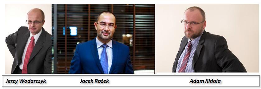 Władze Spółki IMIĘ I NAZWISKO FUNKCJA OBSZAR ODPOWIEDZIALNOŚCI JACEK ROŻEK Wiceprezes Zarządu Ekonomia, Finanse, Strategia i