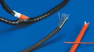 Oploty Oploty do przewodów ERIFLEX ZIPFLEX FGBS SBS ERIFLEX ZIPFLEX: Łatwa ochrona przy u yciu specjalnych narzędzi Izolujące koszulki z włókna szklanego i silikonowe: odporne na wysokie temperatury