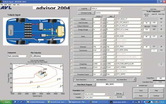 Problems of Units Selection of Propulsion System for Small Unmanned Tactical Vehicle 6. Za pomoc podprogramu Transmission wybrano skrzyni biegów do pojazdu.