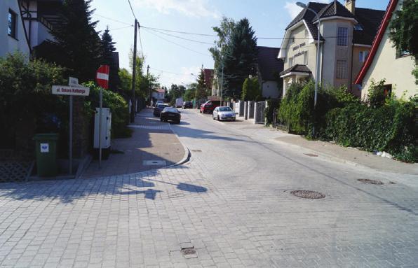 GDAŃSKIE DZIELNICE TU MIESZKAM TU DZIAŁAM 247 2015 ulica Sygietyńskiego Utwardzenie ciągu pieszo jezdnego na długości ok.