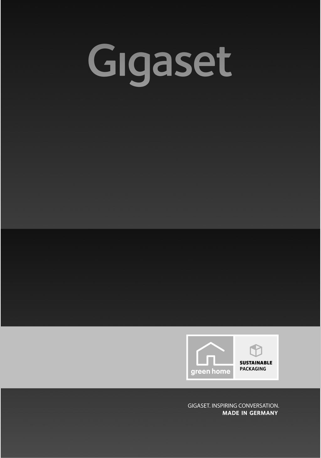Gigaset C620H / HSG IM3 pl / A31008-M2453-R701-1-8019 / Cover_front.fm / 12/1/16 C620 H Gratulujemy!