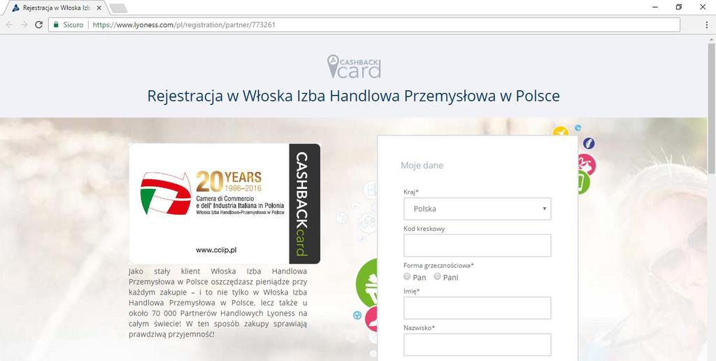 com/pl/registration/partner/773261 Wprowadzić