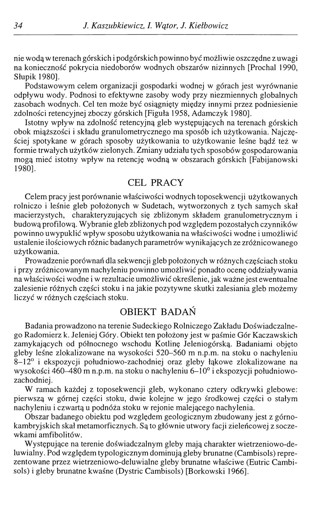 34 J. Kaszubkiewicz, / Wątor, J.