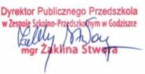 6. Dane osobowe kandydatów zgromadzone w celach postępowania rekrutacyjnego oraz dokumentacja postępowania rekrutacyjnego jest przechowywana nie dłużej niż do końca okresu, w którym dziecko korzysta