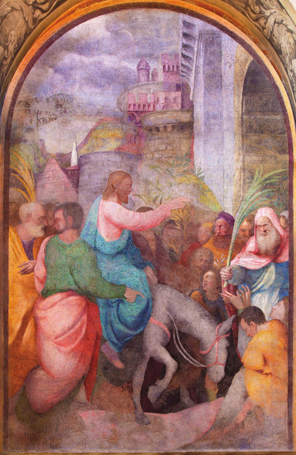 Hosanna! Blessed is he who comes in the name of the Lord John 12:13 Copyright J. S. Paluch Co.