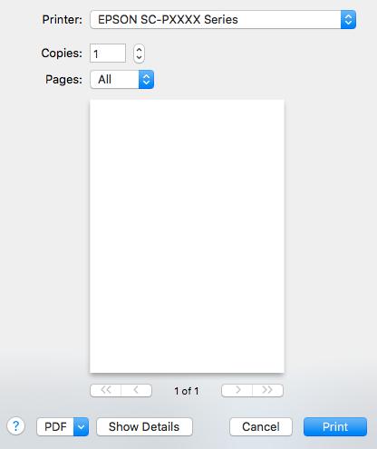 Page Setup (Ustawienia strony)) w menu File (Plik). A Włącz drukarkę i załaduj papier.