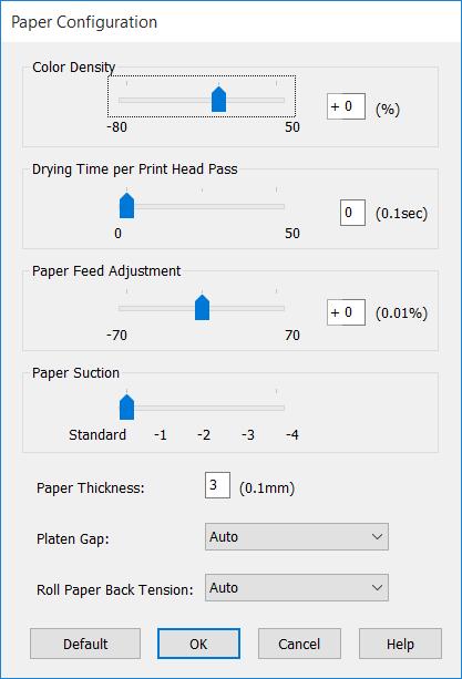 Korzystanie ze sterownika drukarki (system Windows) B Wybierz Media Type (Rodzaj nośnika), a następnie kliknij Paper Configuration (Konfiguracja papieru).