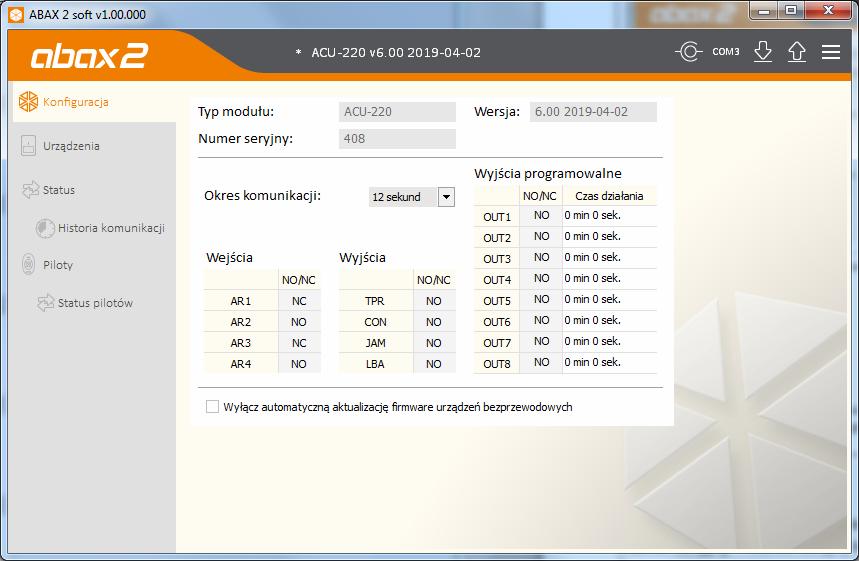 14 ACU-220 SATEL Niektóre informacje i polecenia wymagają natychmiastowego przesłania. Dlatego dodatkowa komunikacja ma miejsce, gdy urządzenie zgłasza sabotaż, gdy czujka zgłasza alarm itd. Rys. 10.