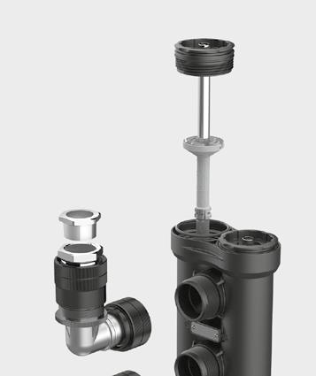Wyposażenie dodatkowe MAGNACLEAN DUAL XP Filtry magnetyczne MAGNACLEAN DUAL XP MAGNACLEAN DUAL XP to filtr magnetyczny podwójny z podłączeniem teleskopowym 5/4 mm, który posiada dwie wzmocnione