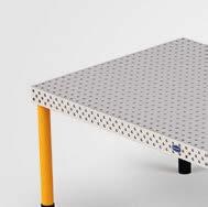 Rozmiary stołu opcjonalnie dostępne w wersji z materiału wysokiej jakości odlewu hartowanego DEMONT 760 M (do 760 Vickersów) Skala drobna z podziałką milimetrową Oznaczenie współrzędnych otworów w