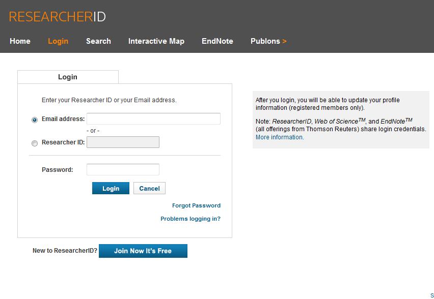ORCID Założenie konta na platformie Web