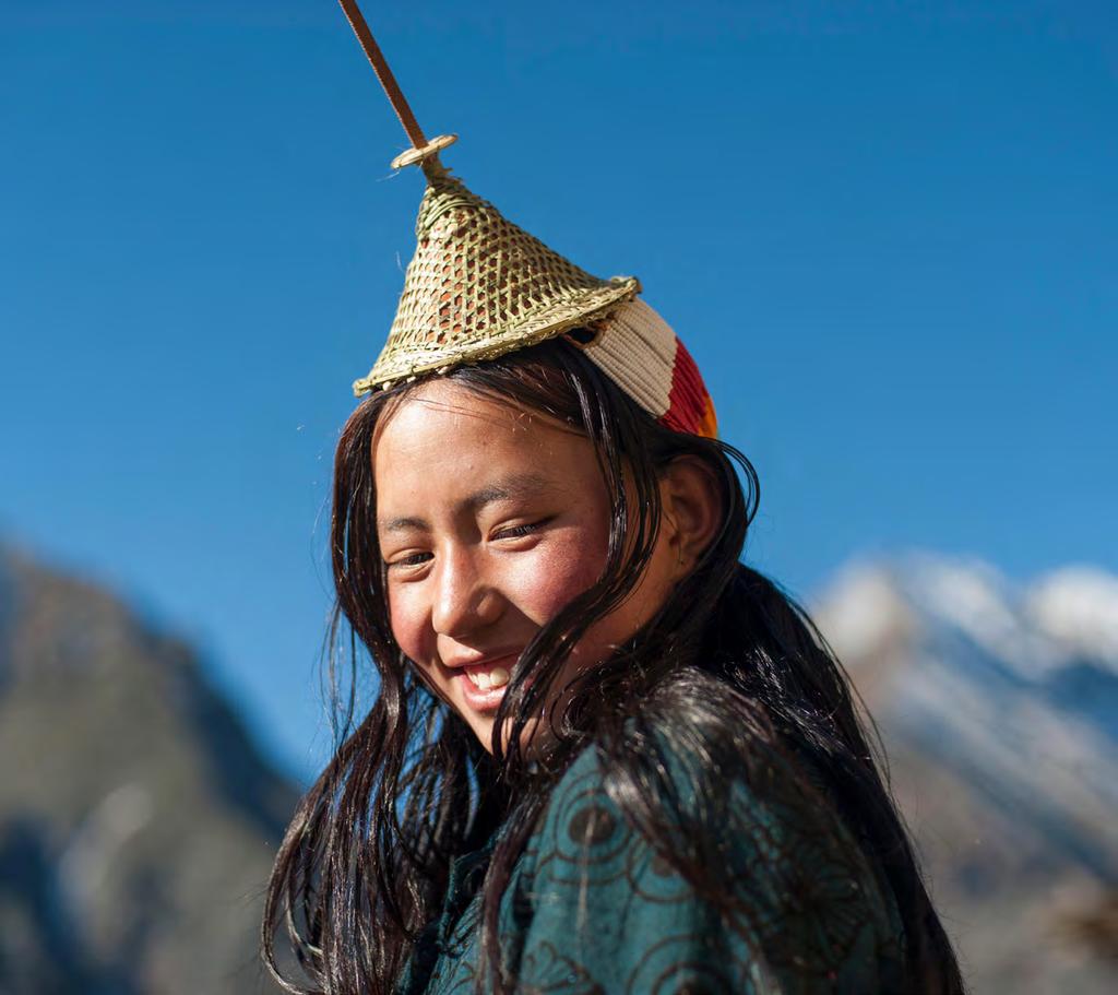 100% Bhutanu w Bhutanie!