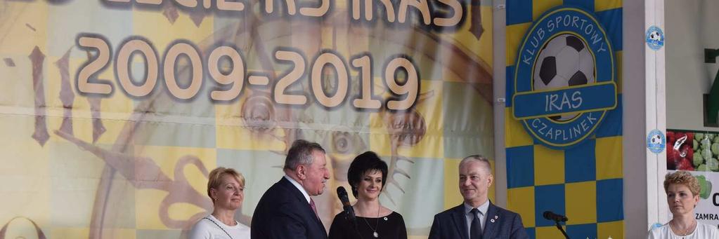 Wyróżnienia za zasługi na rzecz KS Iras Czaplinek, otrzymali: były prezes Klubu Marcin Rachuta oraz byli trenerzy: Karol Kalina, Zbigniew Kibitlewski, Jacek Stawski i Krzysztof Rosiak.