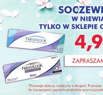 W PROMOCJACH TYPU 2 + 1 ZA 50% CENY ORAZ 2 + 1 ZA GROSZ RABAT NA TRZECI PRODUKT