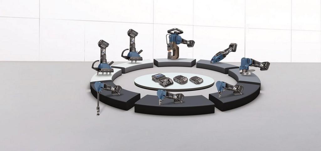Technologia litowo-jonowa z Power-Head-Technology TRUMPF stawia na technologię litowo-jonową 10,8 V ze standardowym akumulatorem 2 Ah lub akumulatorem 4 Ah do wyboru.