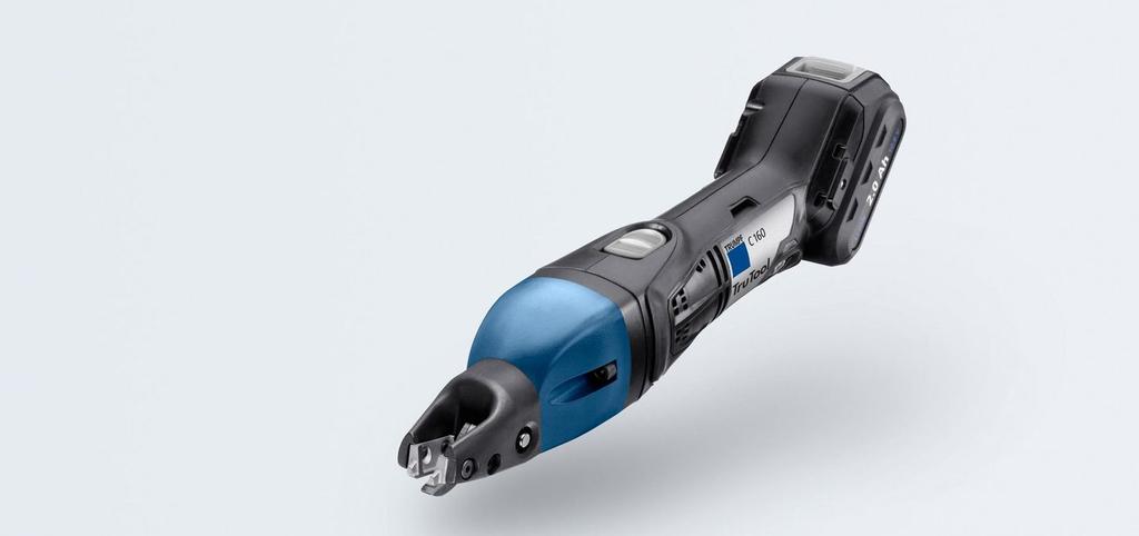 TruTool C 160, akumulator Li-ion 10,8 V Poręczne i możliwe do prowadzenia po łuku szczelinowe nożyce akumulatorowe